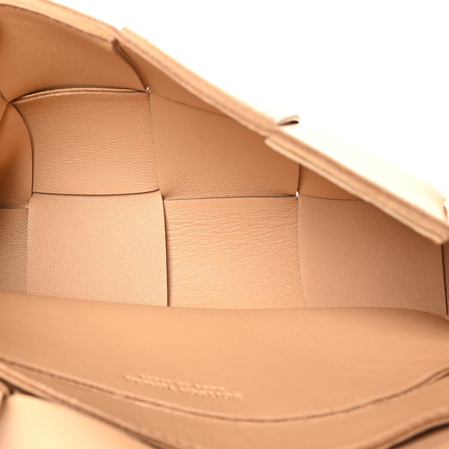 Bottega Veneta Nappa Maxi Intreccio The Belt Cassette Bag Almond 5 of 9