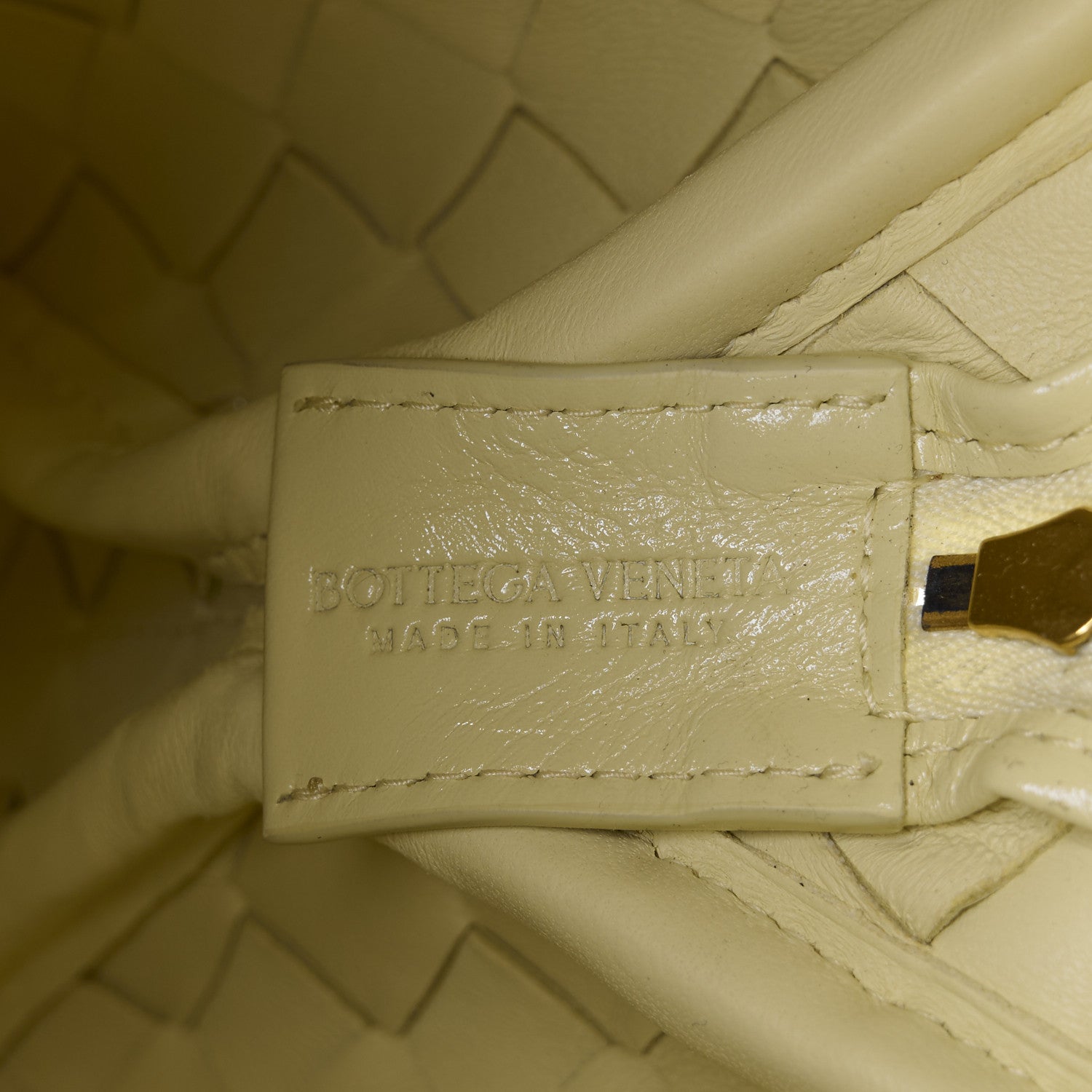 Bottega Veneta Nappa Intrecciato Small Loop Camera Bag Yellow Maze 6 of 9