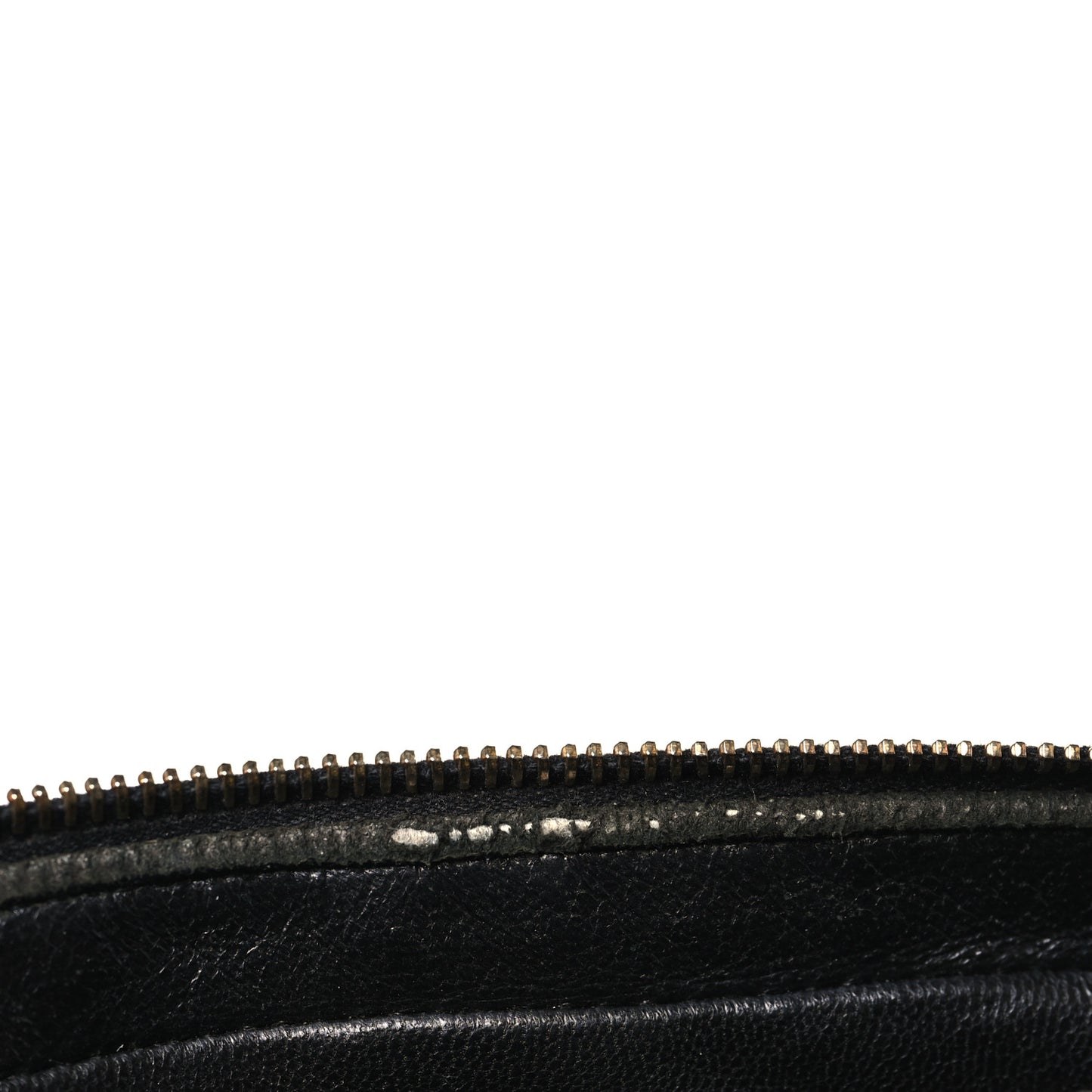 Lambskin Quilted Chocolate Bar Camera Case Black