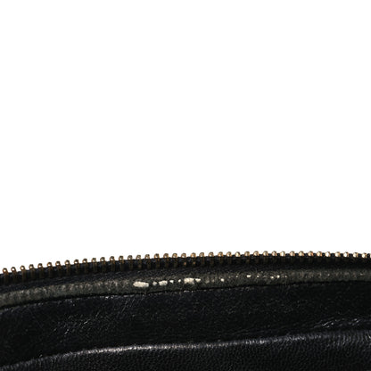 Chanel Lambskin Quilted Chocolate Bar Camera Case Black 11 of 12