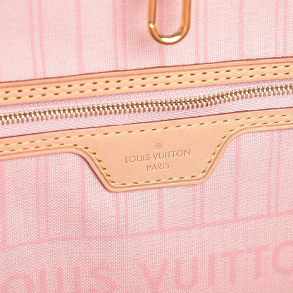Louis Vuitton Damier Azur Neo Neverfull GM Rose Ballerine 6 of 8