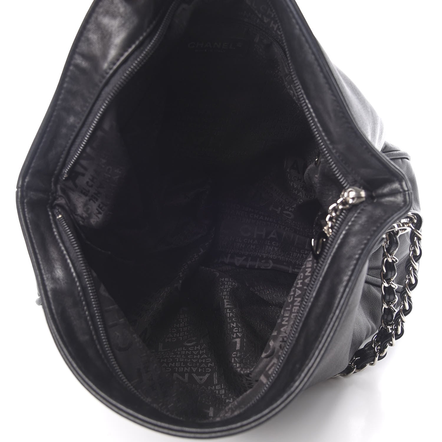 Chanel Lambskin Large Ultimate Soft Tote Black 5 of 12