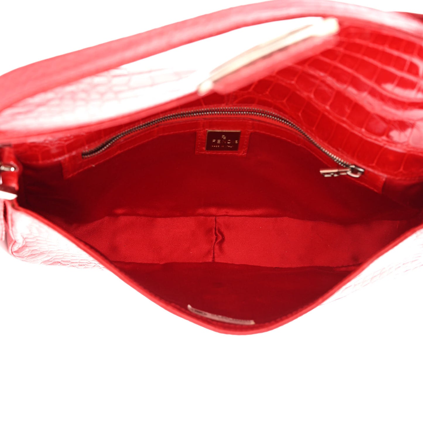 Crocodile Baguette Red