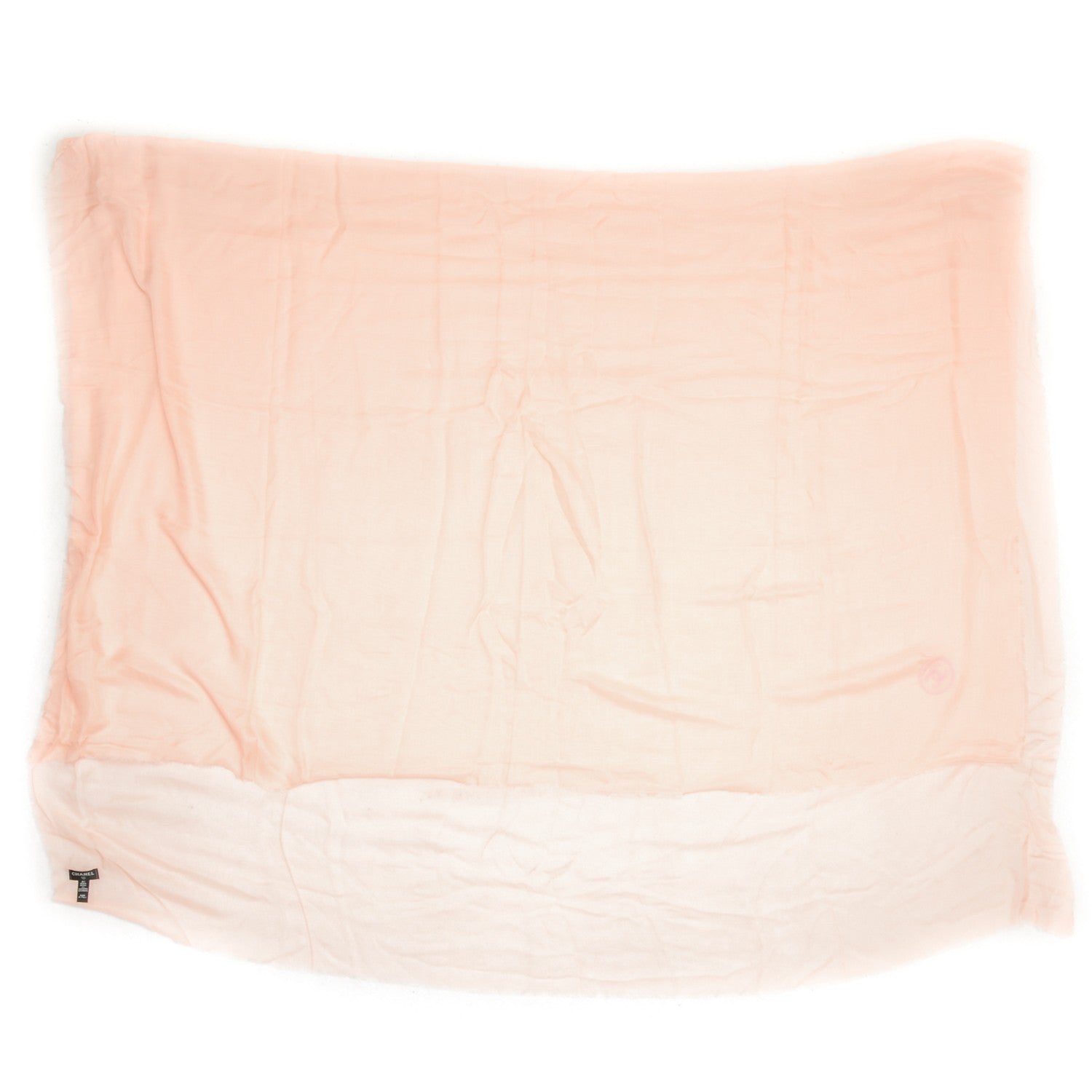 Chanel Modal Cashmere Sequins CC Scarf Rose Pale 3 of 5