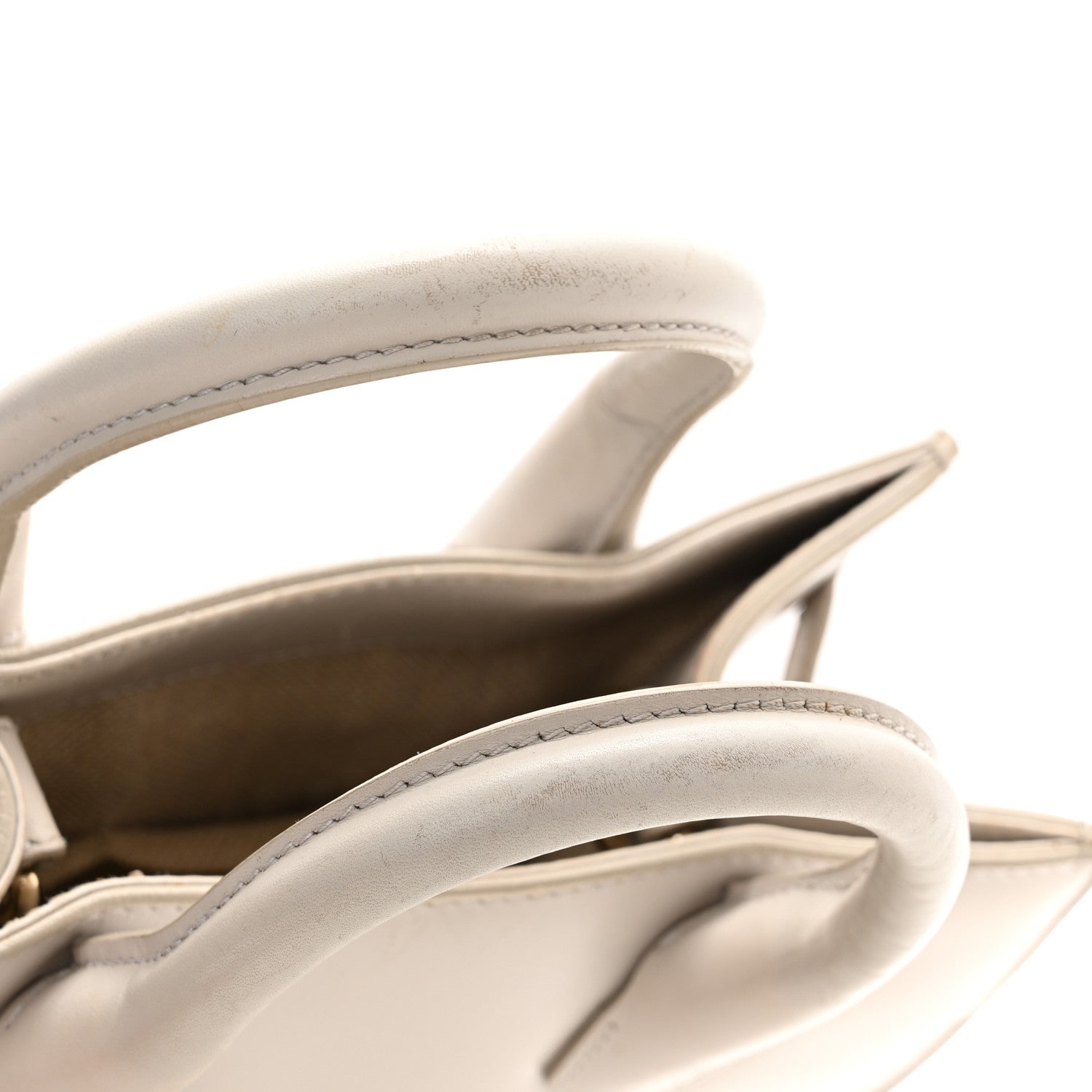 Balenciaga Calfskin Padlock Mini All Afternoon Tote Gris Glace 20 of 20