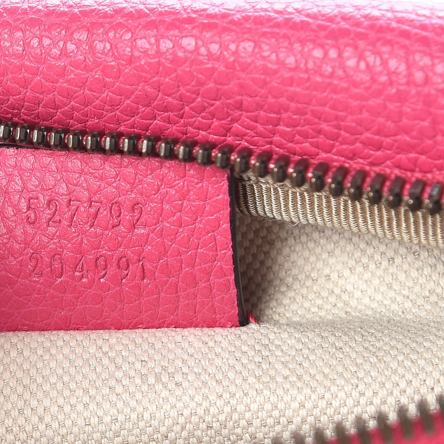 Grained Calfskin Small Logo Belt Bag Box Pink Green