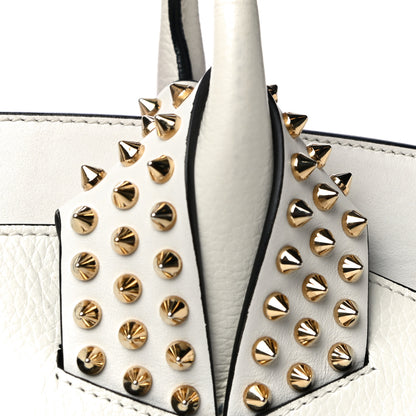 Christian Louboutin Calfskin Small Eloise Tote White 11 of 15