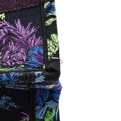 Christian Dior Canvas Embroidered Medium Toile de Jouy Voyage Book Tote Blue Multicolor 13 of 13