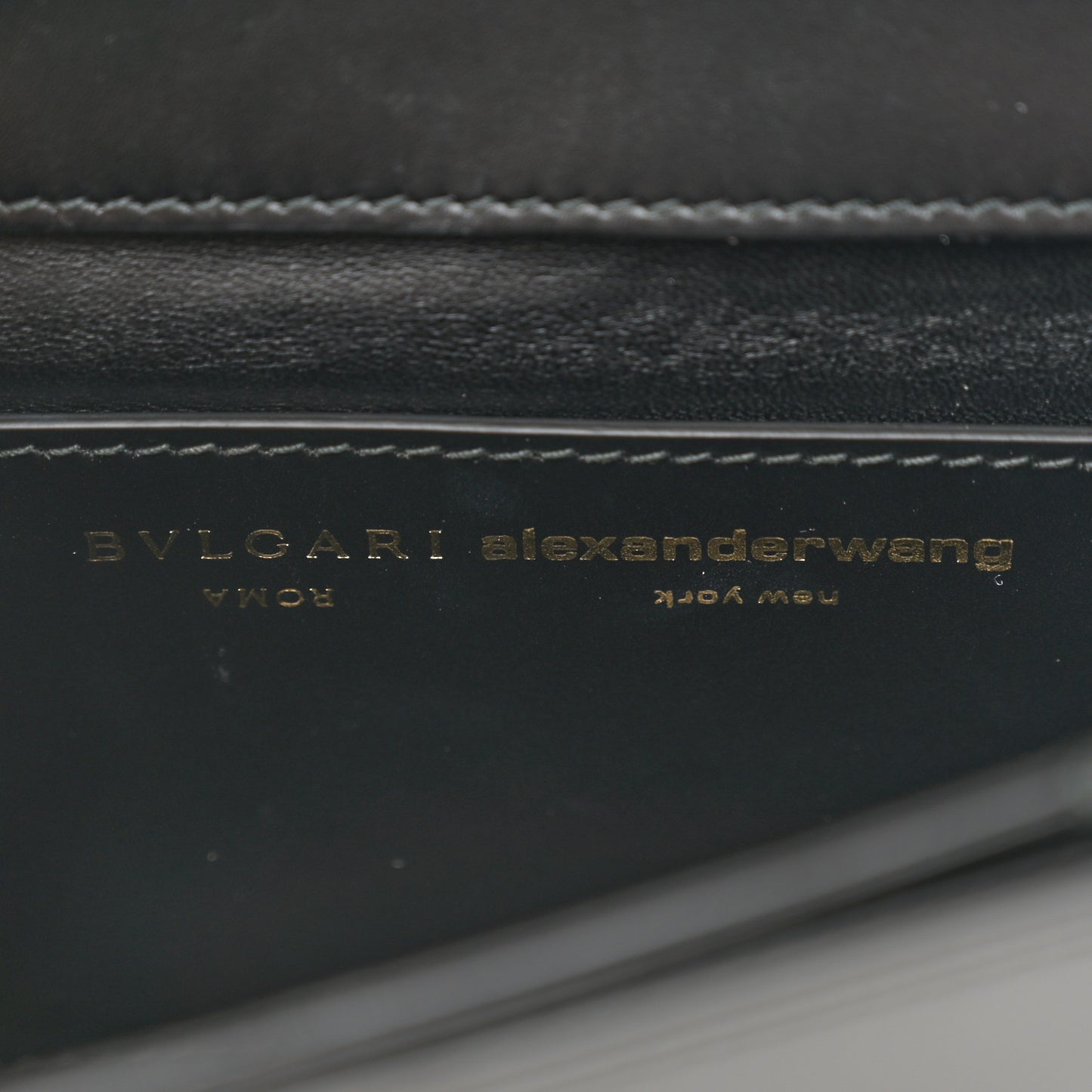X ALEXANDER WANG Lambskin Serpenti Forever Belt Bag Black