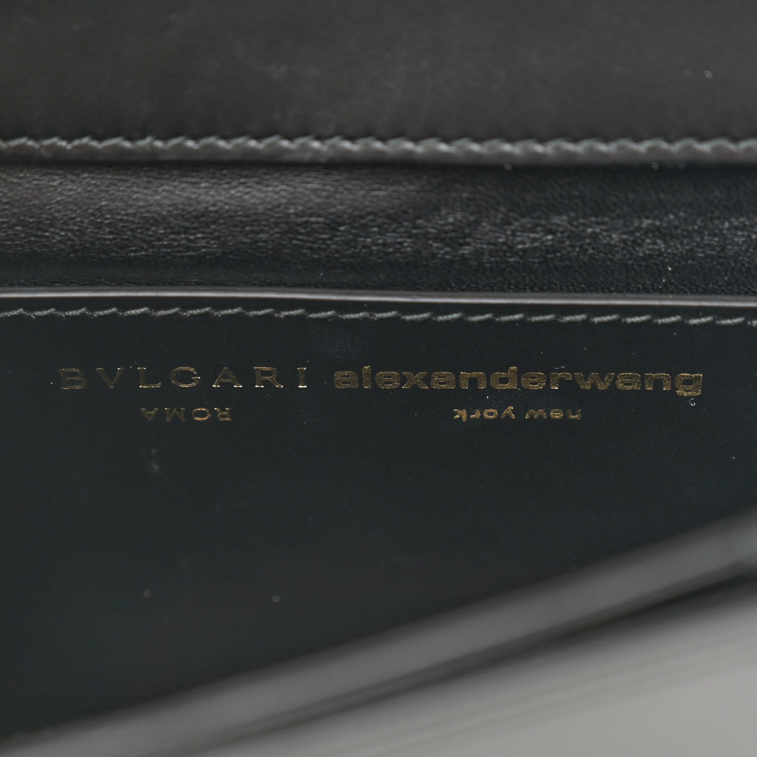 Bulgari X ALEXANDER WANG Lambskin Serpenti Forever Belt Bag Black 6 of 11