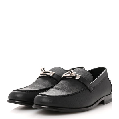 Hermes Epsom Womens Destin Loafer 36 Black 4 of 11