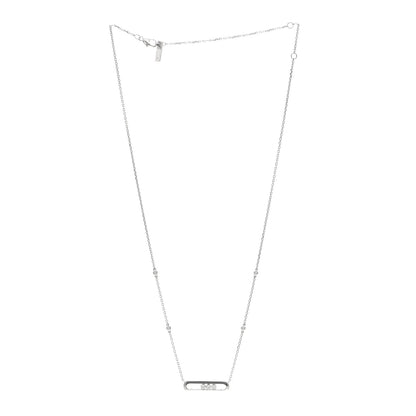 Messika 18K White Gold Diamond Baby Move Necklace 3 of 5