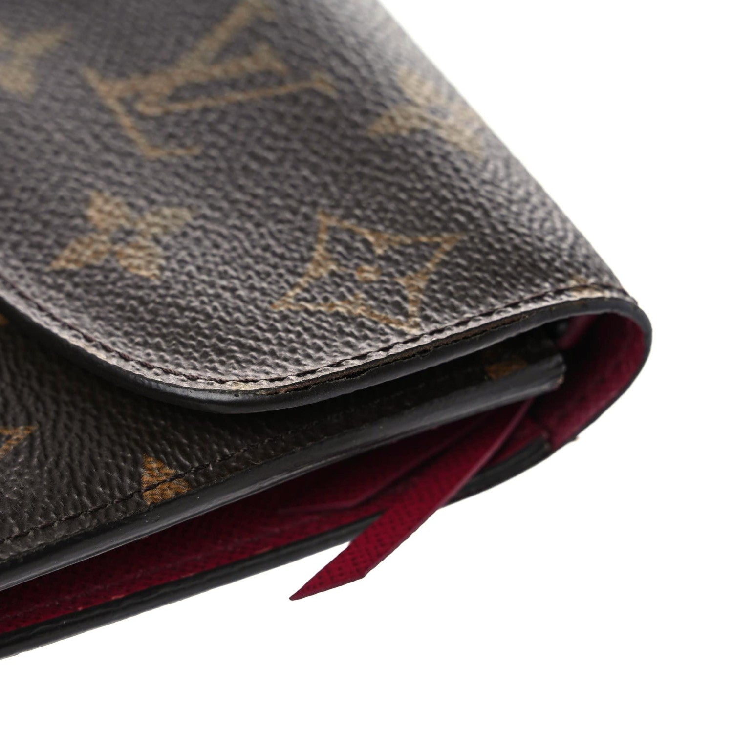 Louis Vuitton Monogram Emilie Wallet Fuchsia 8 of 16