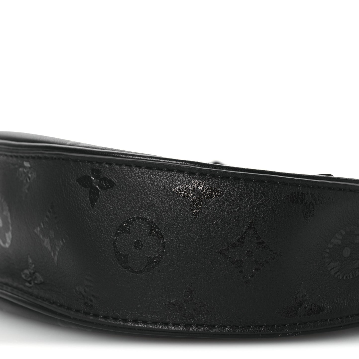 Calfskin Monogram Loop H27 Black