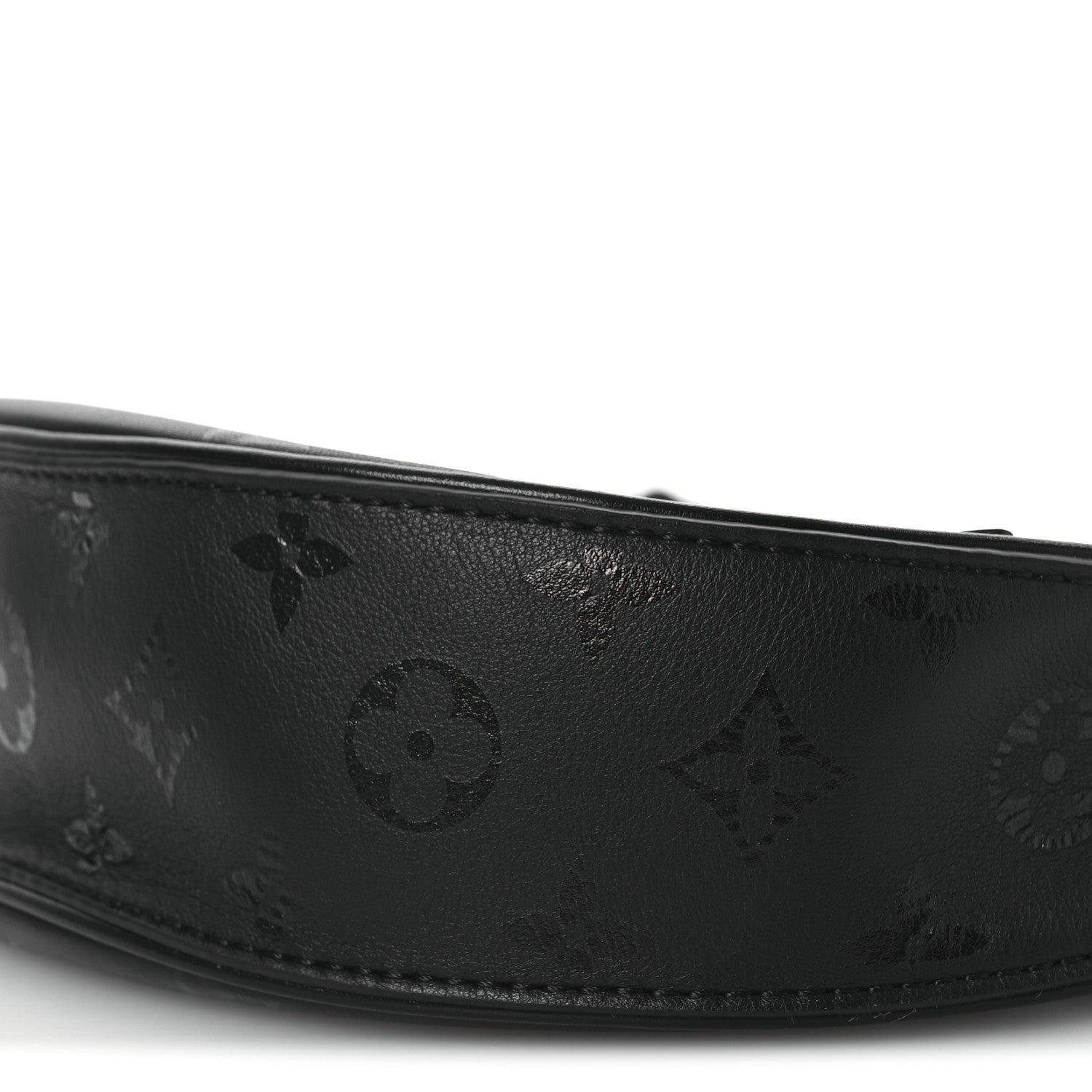 Louis Vuitton Calfskin Monogram Loop H27 Black 9 of 10