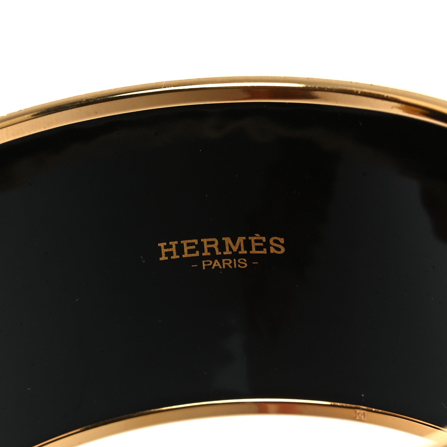 Hermes Enamel Printed Extra Wide Les Leopards Bracelet 65 Positif Negatif 4 of 6