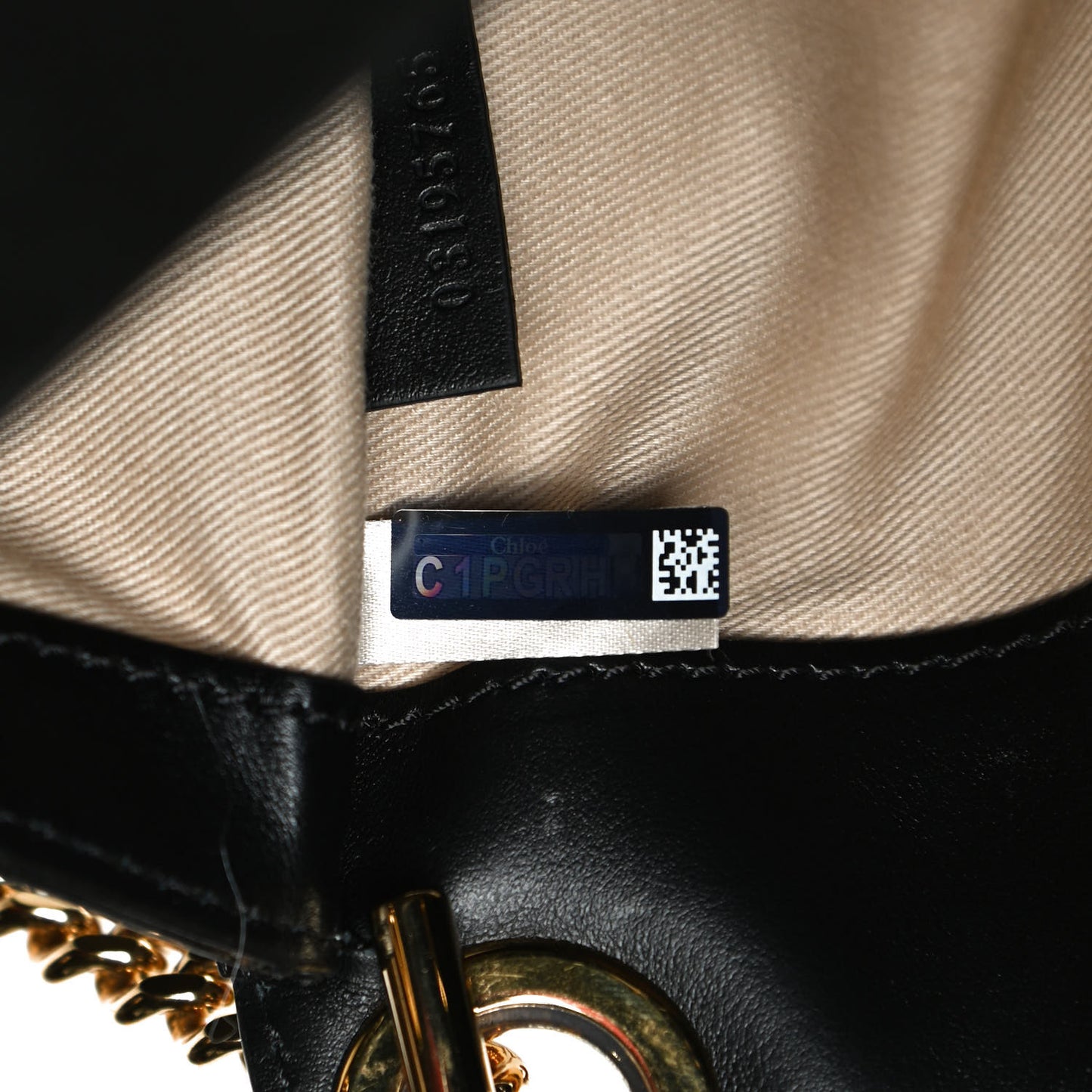 Shiny Calfskin Mini Annie Shoulder Bag Black