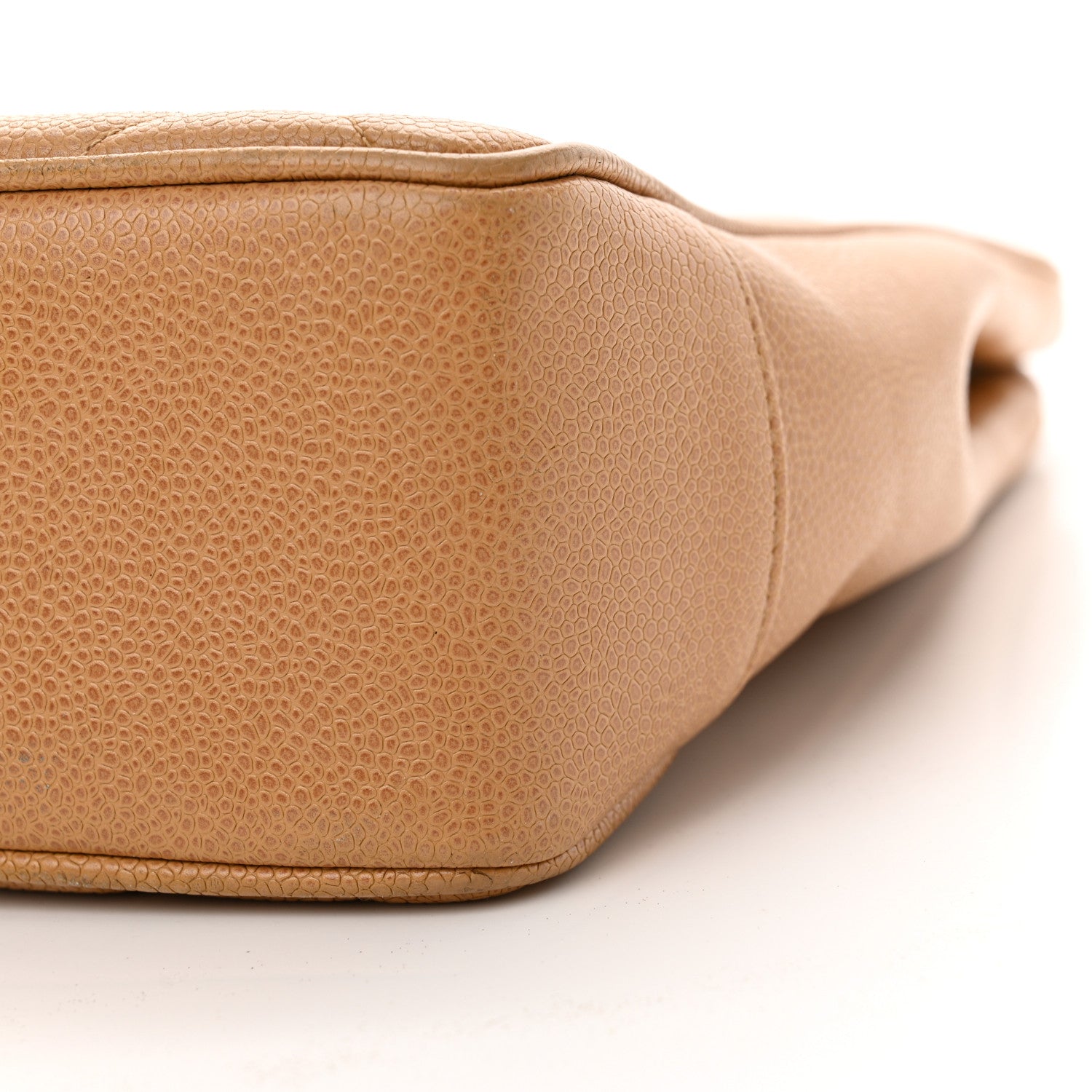 Chanel Caviar Quilted Shopper Tote Beige 11 of 13