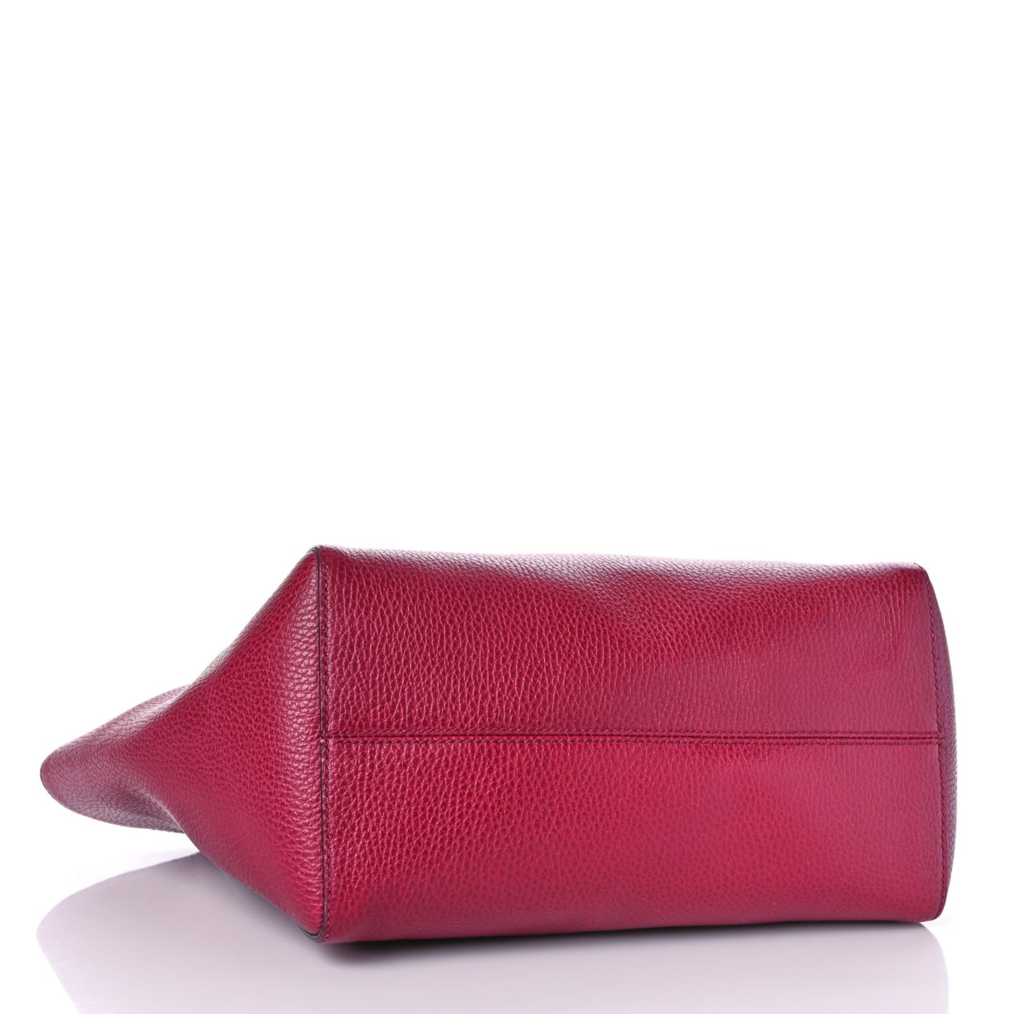 Dollar Calfskin Small Swing Tote Raspberry Sorbet