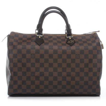 Louis Vuitton Damier Ebene Speedy 35 1 of 7
