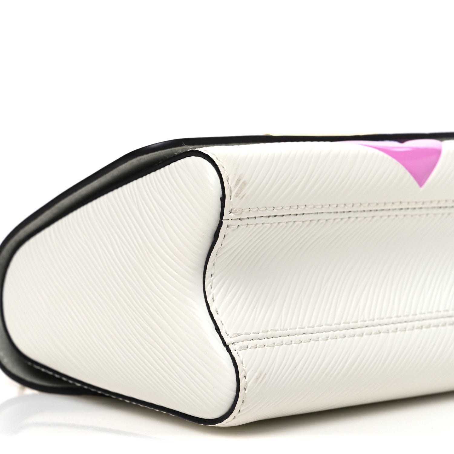 Louis Vuitton Epi Game On Twist PM White 9 of 10