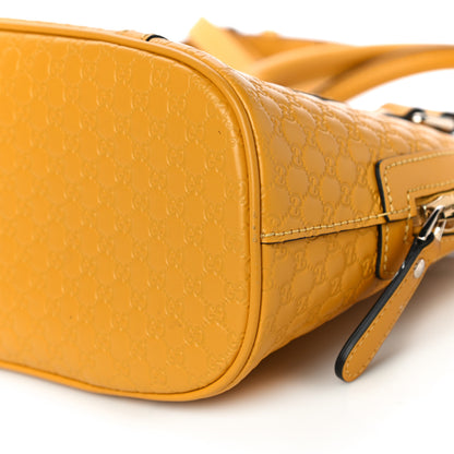Gucci Soft Microguccissima Mini Dome Bag New Buttercup 10 of 12