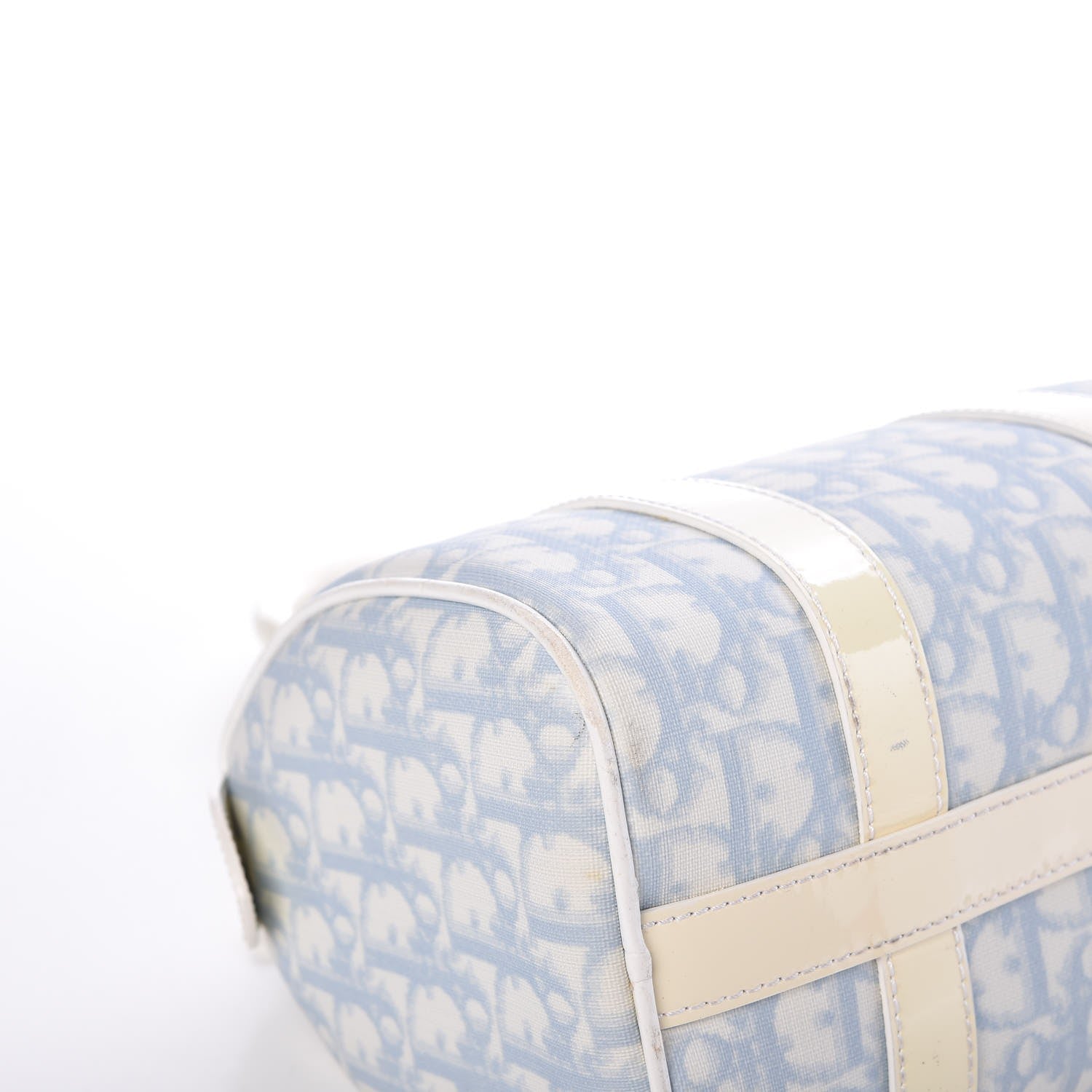 Christian Dior Monogram Mini Boston Blue 17 of 19