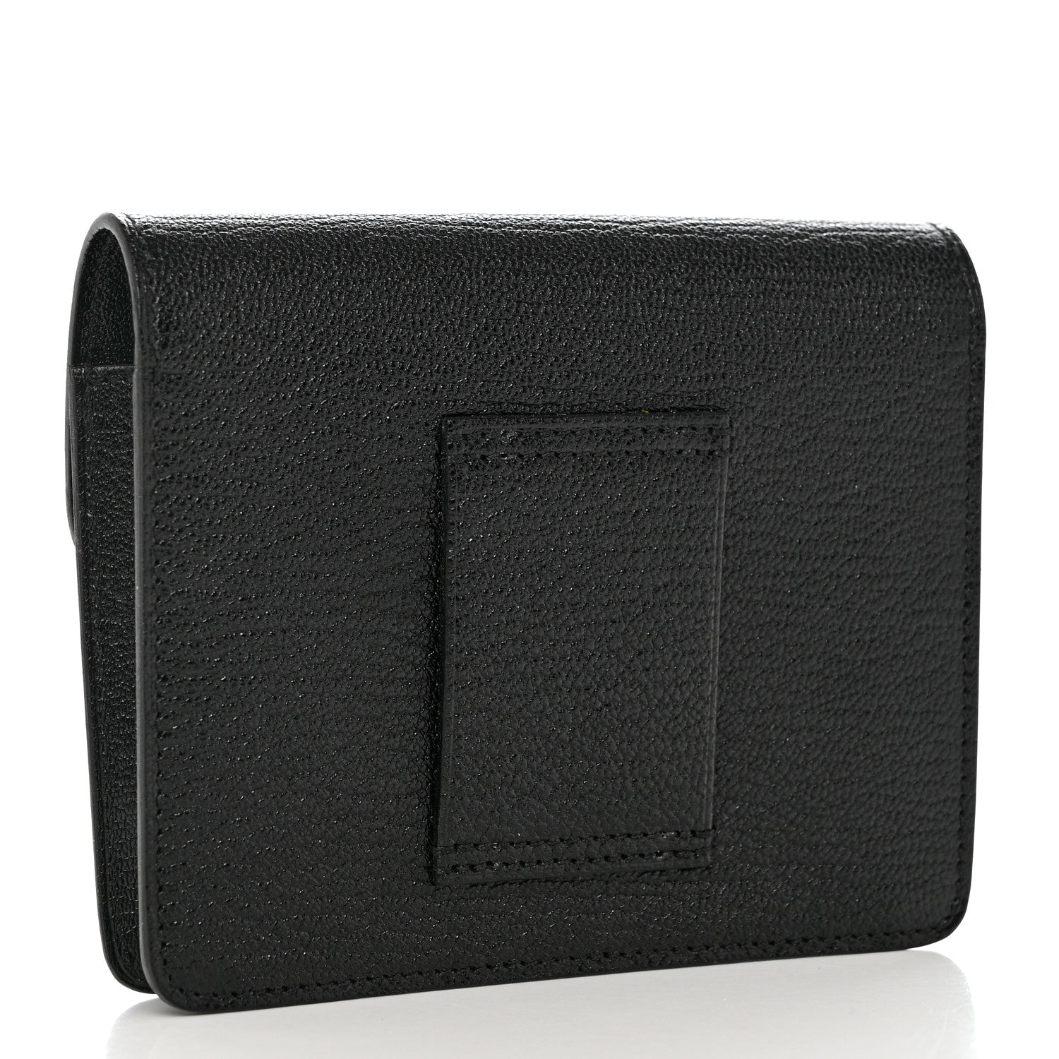 Hermes Chevre Mysore Roulis Slim Wallet Black 6 of 24