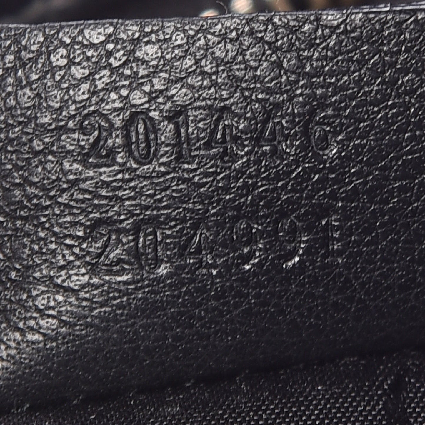 Guccissima Medium Flat Messenger Bag Black