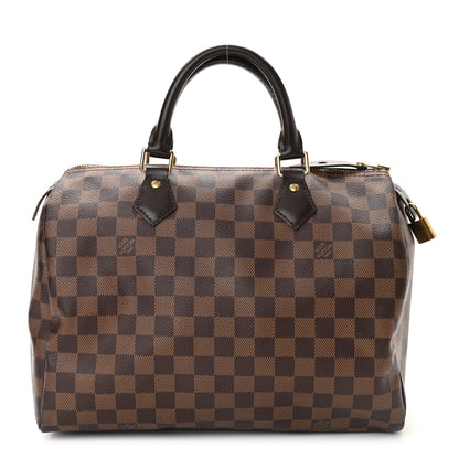 Louis Vuitton Damier Ebene Speedy 30 1 of 24