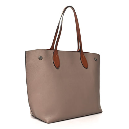 Louis Vuitton Calfskin Lockme Go Tote Vison 3 of 9