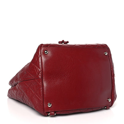 Chanel Lambskin Quilted Beijing Backpack Red 5 of 12