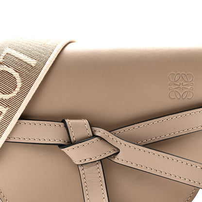 Loewe Calfskin Jacquard Mini Gate Dual Bag Clay 7 of 9
