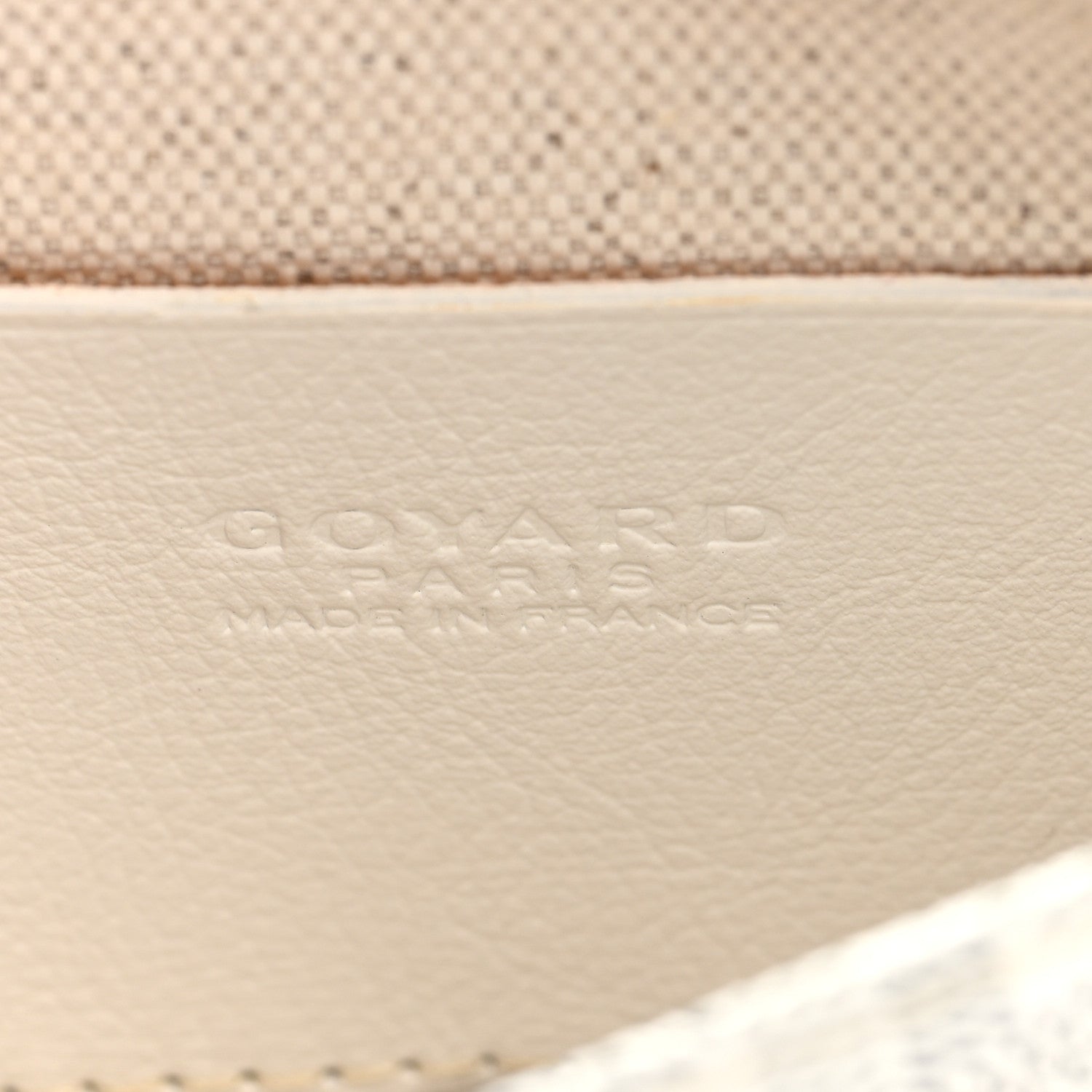 Goyard Goyardine Plumet Wallet Clutch White 6 of 9