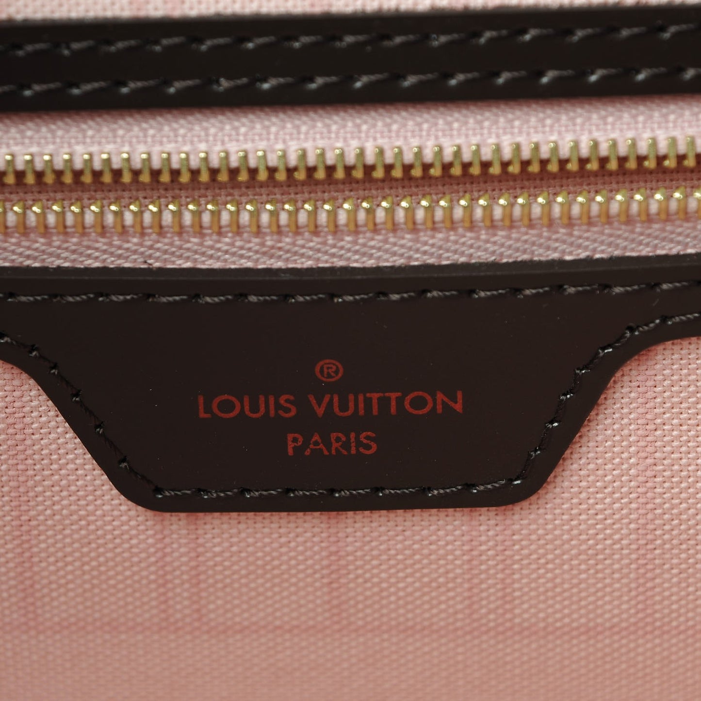 Damier Ebene Neo Neverfull MM Rose Ballerine
