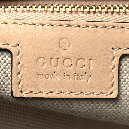 Gucci Calfskin GG Matelasse Medium Bowler Bag Naturale 6 of 10