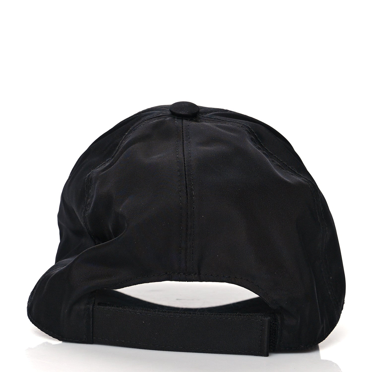 Prada Tessuto Nylon Logo Baseball Cap M Black 5 of 7