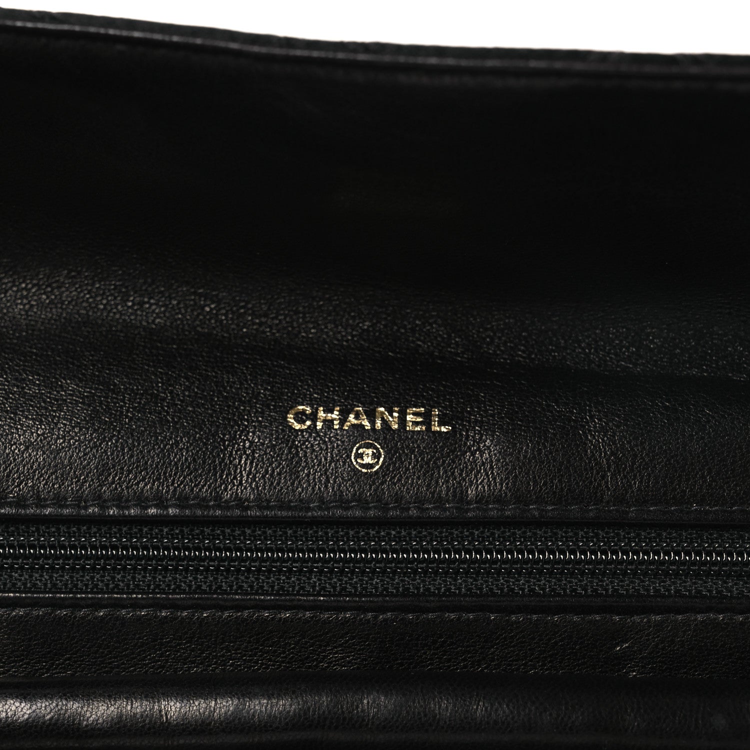 Chanel Satin Quilted Jewelry Roll Case Black 6 of 10