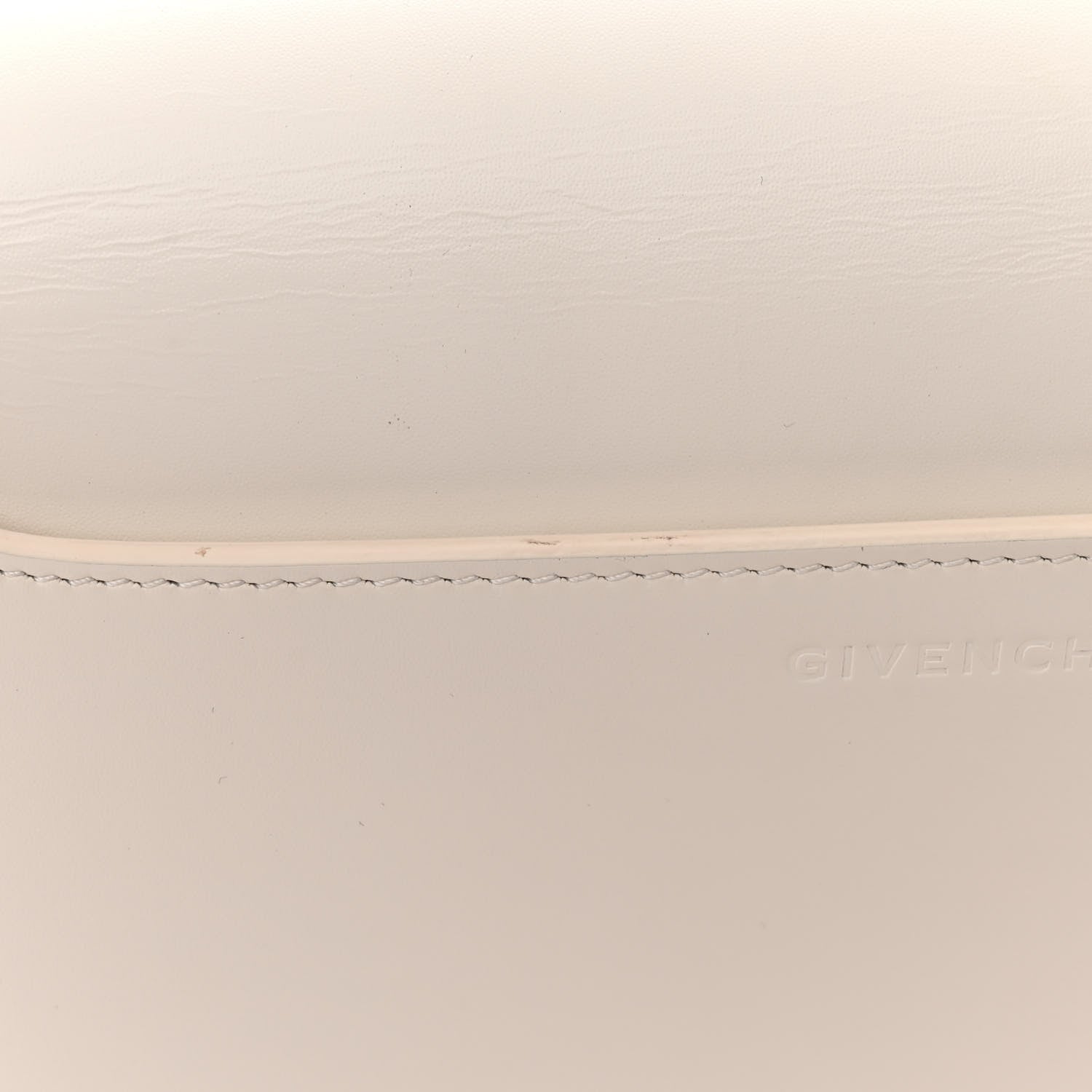 Givenchy Box Calfskin Medium 4G Shoulder Bag Ivory 17 of 17