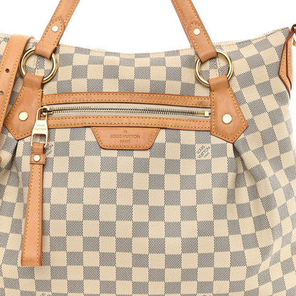 Louis Vuitton Damier Azur Evora MM 7 of 13