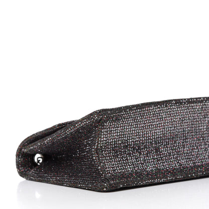 Chanel Crystal Quilted Mademoiselle Reissue 2.55 Flap Dark Silver 6 of 10