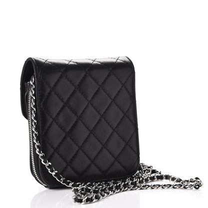 Chanel Lambskin Mini Crossbody Flap Black 3 of 10