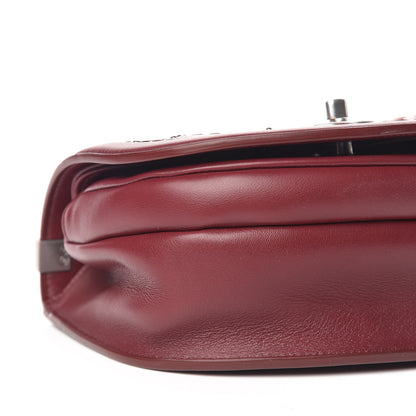 Chanel Calfskin Coco Eyelets Small Flap Bag Red 5 of 10