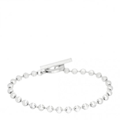 Gucci Sterling Silver Boule Toggle Bracelet 1 of 4