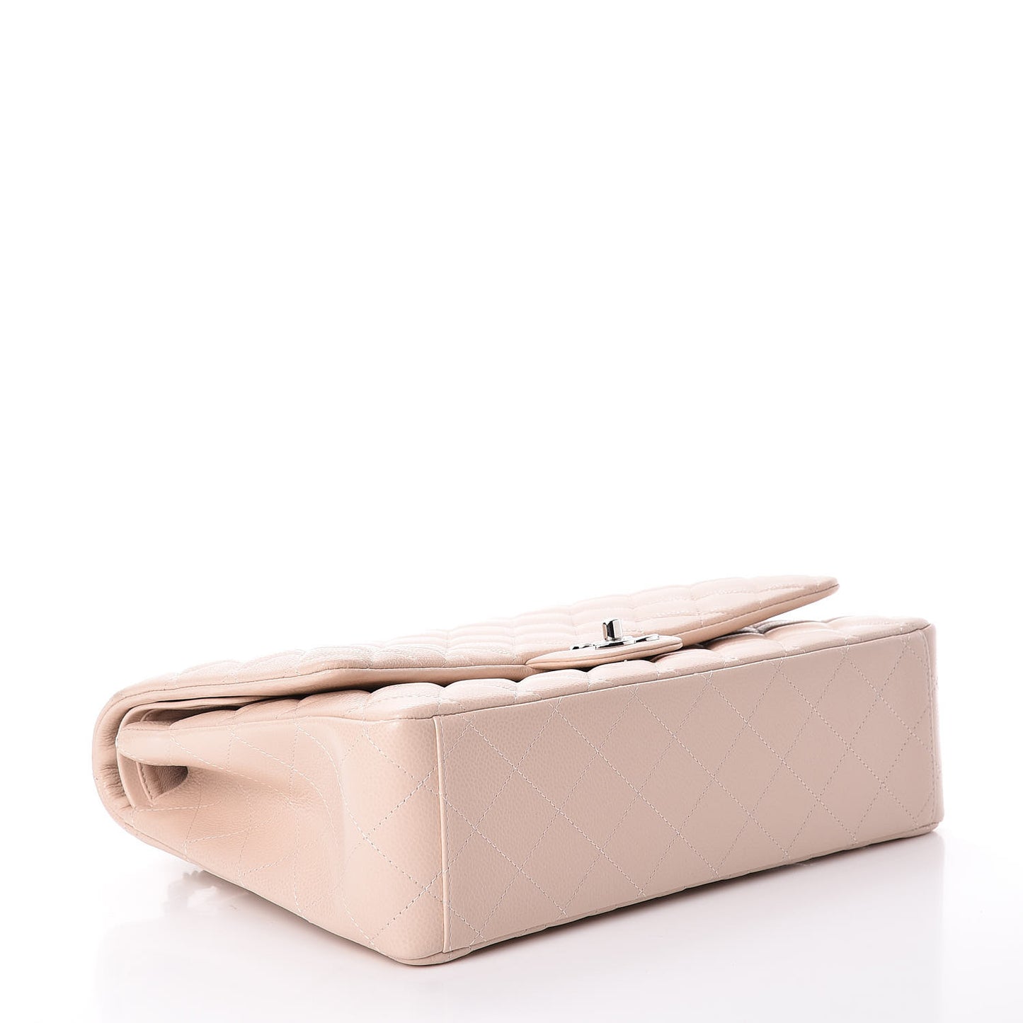 Caviar Maxi Double Flap Light Pink