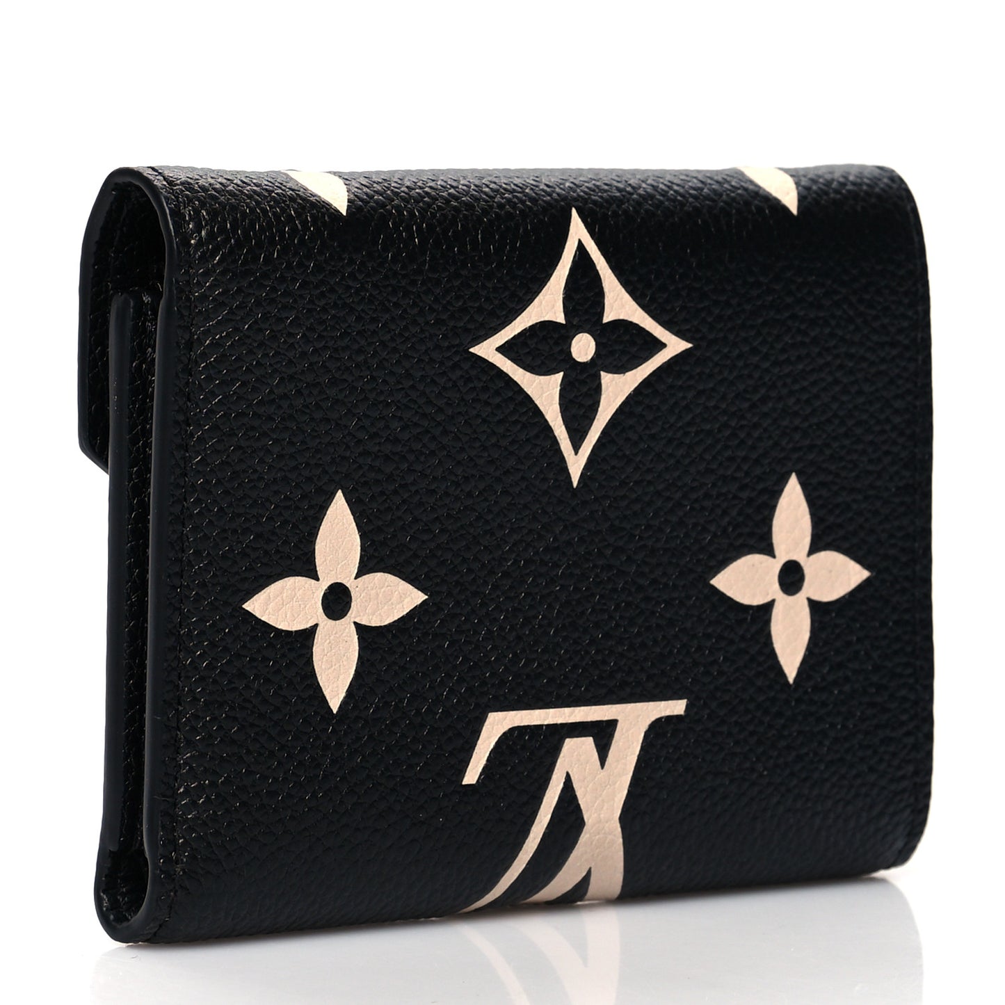 Empreinte Monogram Giant Victorine Wallet Black Beige