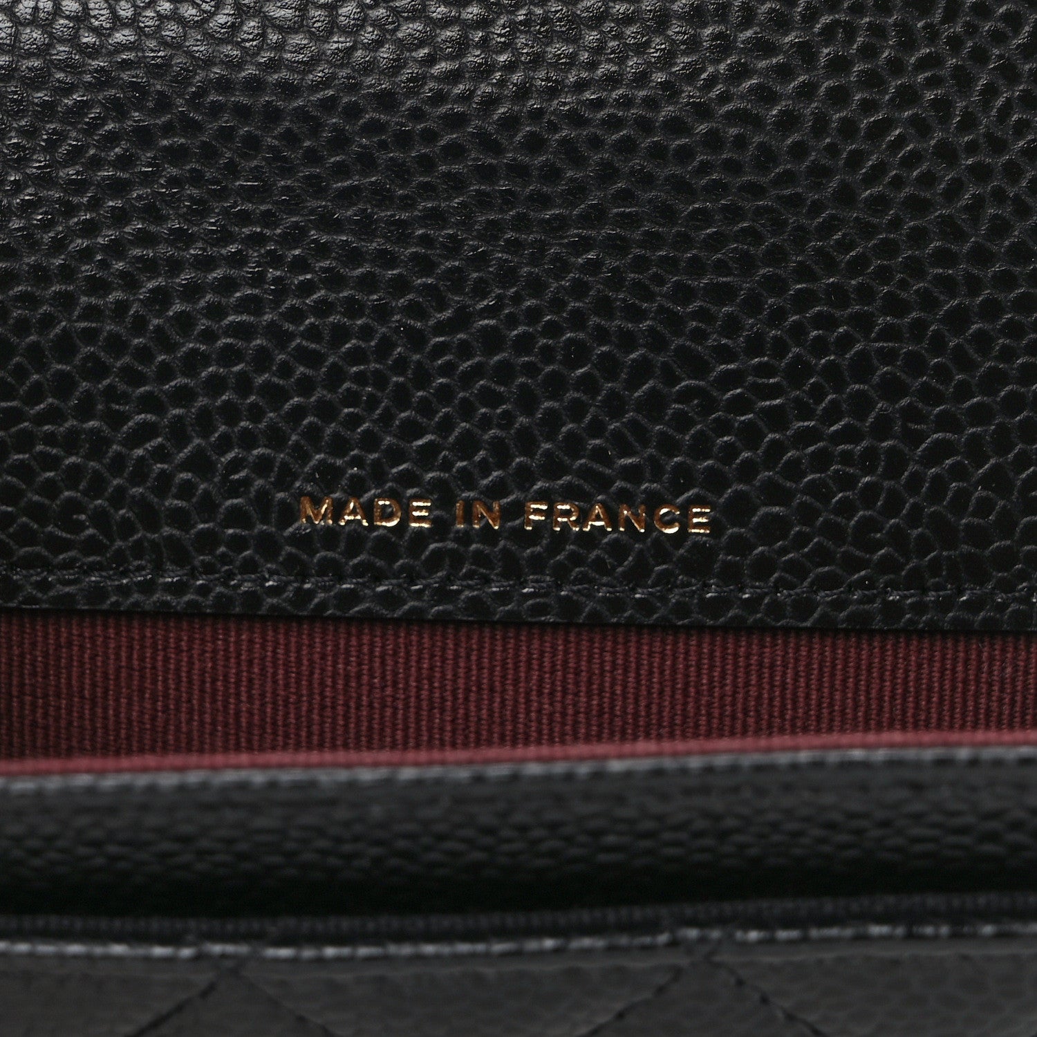 Chanel Caviar Quilted Flap Card Holder Wallet Black 7 of 9