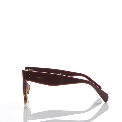 Celine Catherine Sunglasses CL 41098/F/S Burgundy Havana 3 of 7