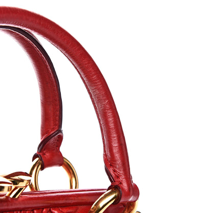 Marc Jacobs Lambskin Quilted Stam Red 13 of 14
