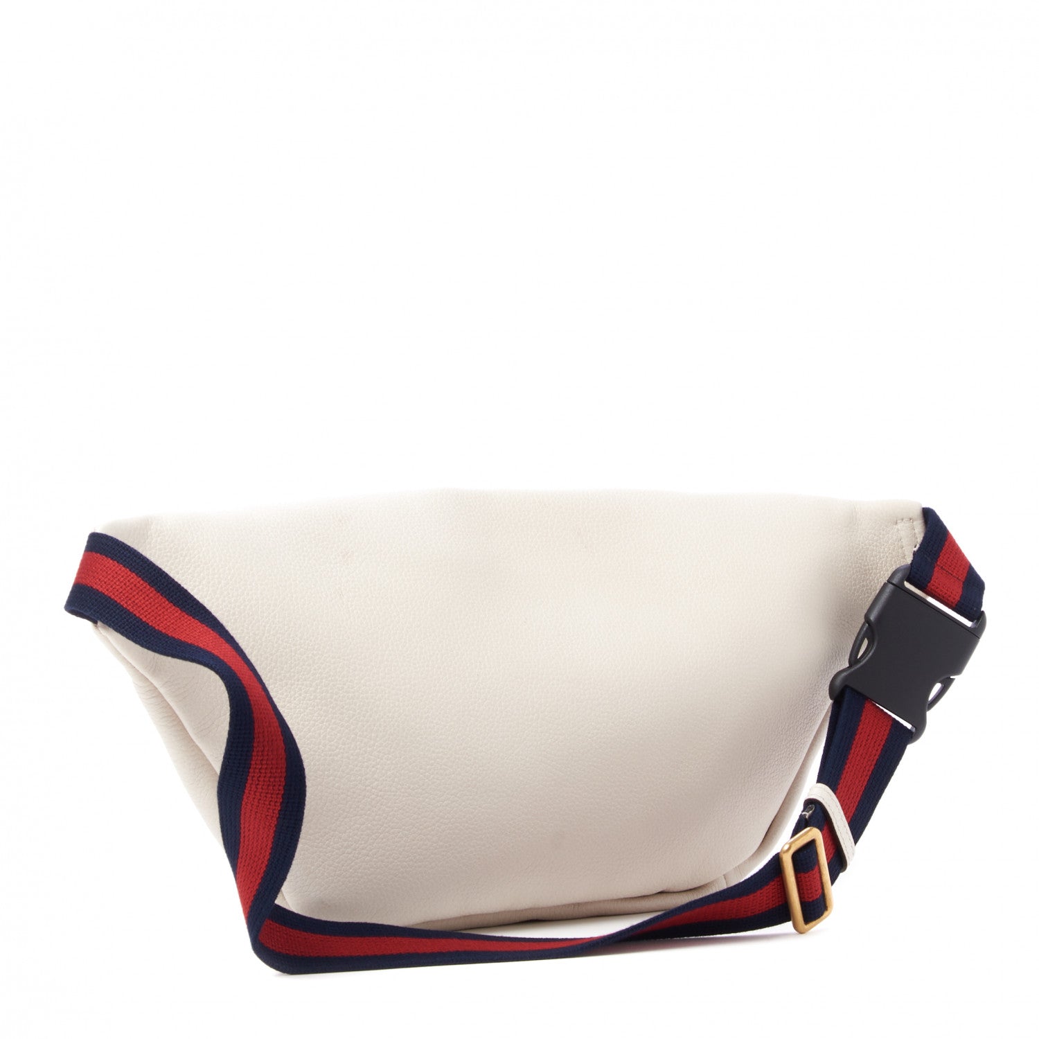 Gucci Grained Calfskin Logo Belt Bag White 3 of 10